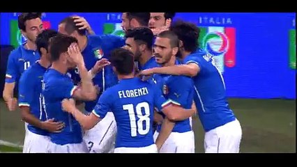Goal Graziano Pellè - Italy 1-0 England - 31-03-2015 Friendly Match