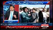 Takrar Anchor Imran Khan Praising PTI  Imran Khan Zindabad 31st March 2015///