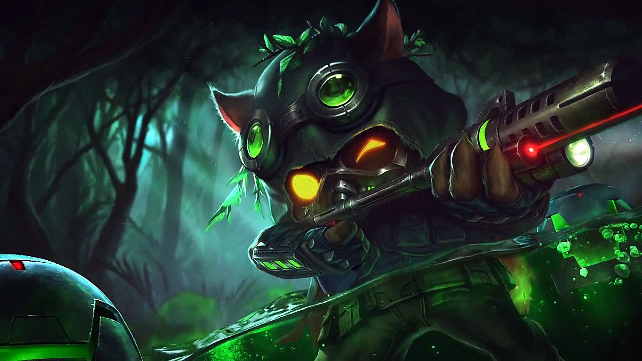 Omega Squad Teemo Login Screen - League of Legends