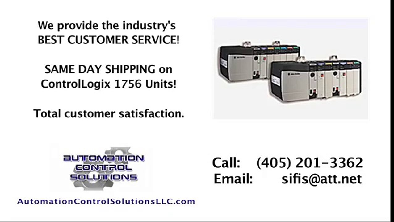 1756 ControlLogix Units in Stock 1756-L71, 1756-L73, 1756-L74, 1756-L75