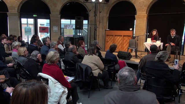 Fadwa Souleimane aux Marché de la poésie de Bordeaux - Halle des Chartrons le 15 mars 2015