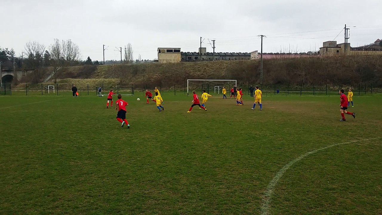 Les U13 en action