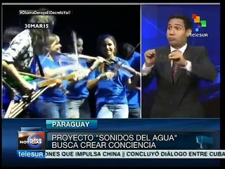 Paraguay: "Sonidos del Agua", iniciativa juvenil para crear conciencia