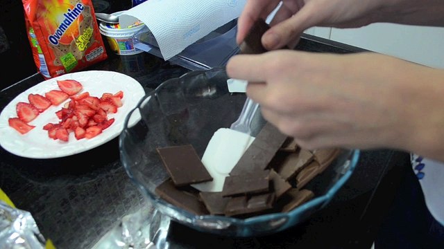 Receita de ovo de colher de Ovomaltine