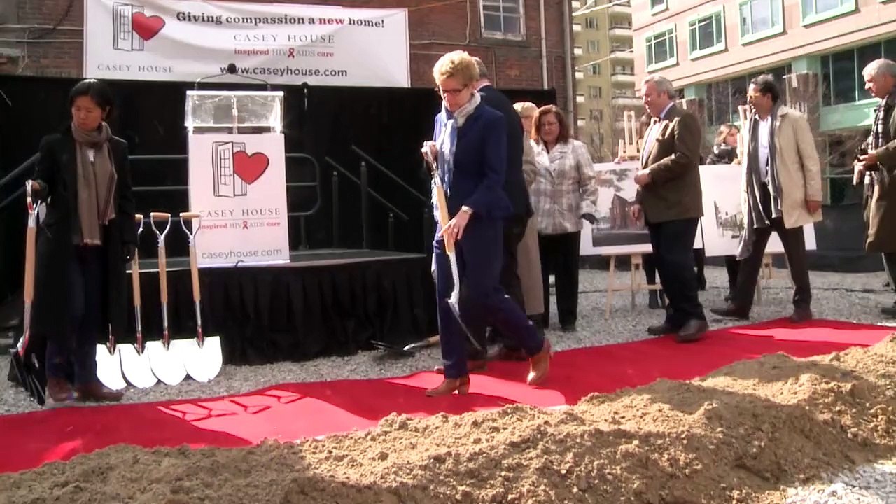 Casey House Groundbreaking Ceremony