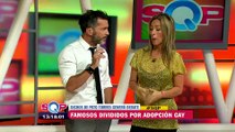 Pancho Saavedra en picada por dichos de famosos sobre adopción gay