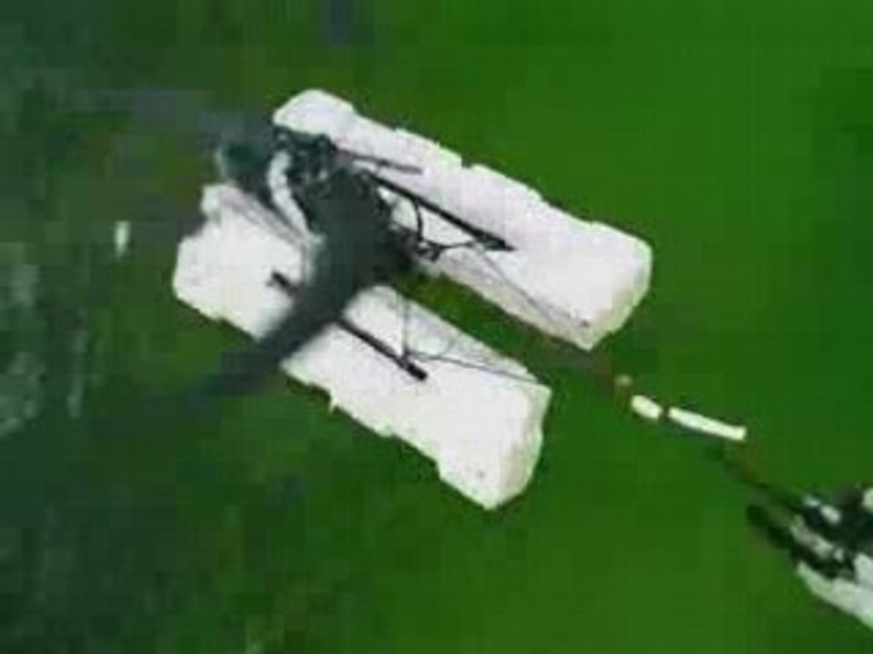 Hélico Dragonfly 4 - Flotteurs sur eau