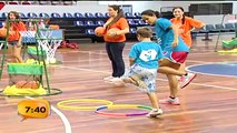 Olimpiadas Especiales ofrece clases de formación deportiva para los más pequeños