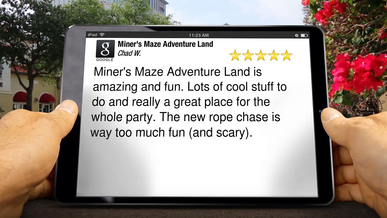 Miner's Maze Adventure Land Golden         Amazing         5 Star Review by Chad W.