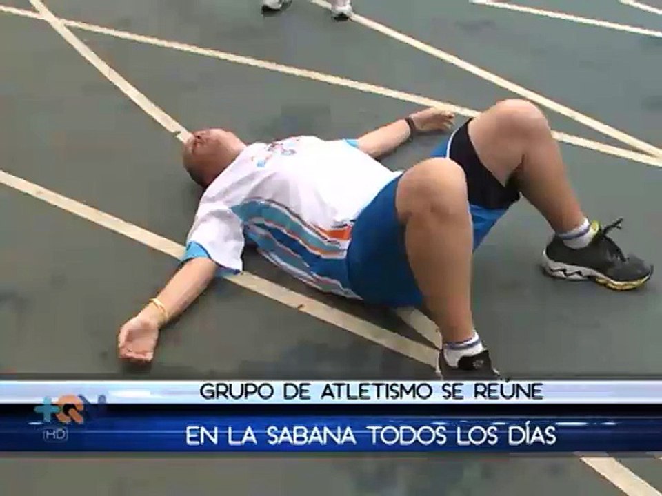 Un grupo de personas encontró en el atletismo l...