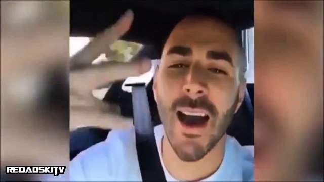 Karim Benzema chante du 2PAC dans sa Bugatti Veyron!