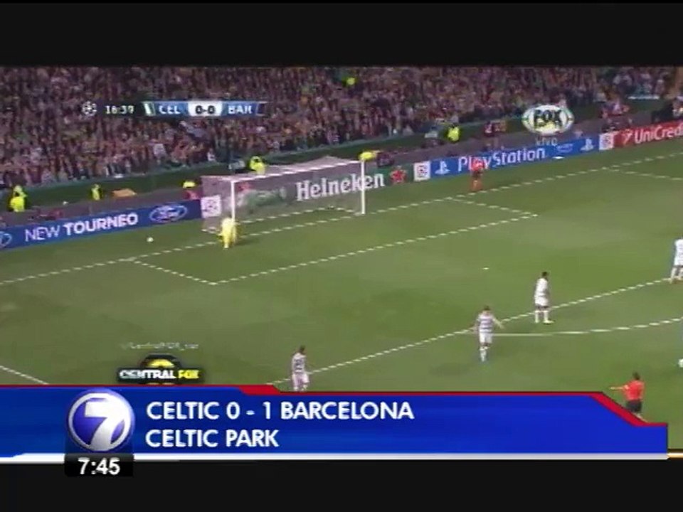 Celtic 0 - Barcelona 1