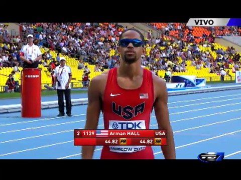 Nery Brenes eliminado en semifinales del Mundial de Atletismo Moscú 2013
