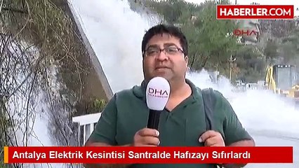 Antalya Elektrik Kesintisi Santralde Hafızayı Sıfırlardı