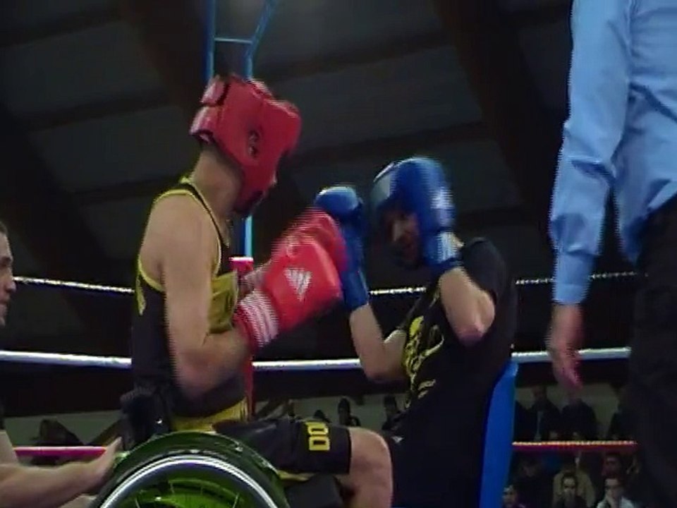 gala de boxe  handi-boxe douai gayant azzedine et raph van elslande20/03/2015