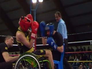 gala de boxe handi-boxe douai gayant azzedine et raph van elslande 20/03/2015