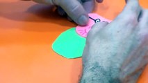 PLAY DOH PAPA PEPPA PIG.JUEGOS DE PLASTILINA PEPPA PIG.MODELADO DE PAPA PEPPA PIG.