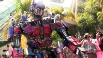 Interviews - Voice actors for Transformers: The Ride 3D - Evac, Megatron, Optimus Prime