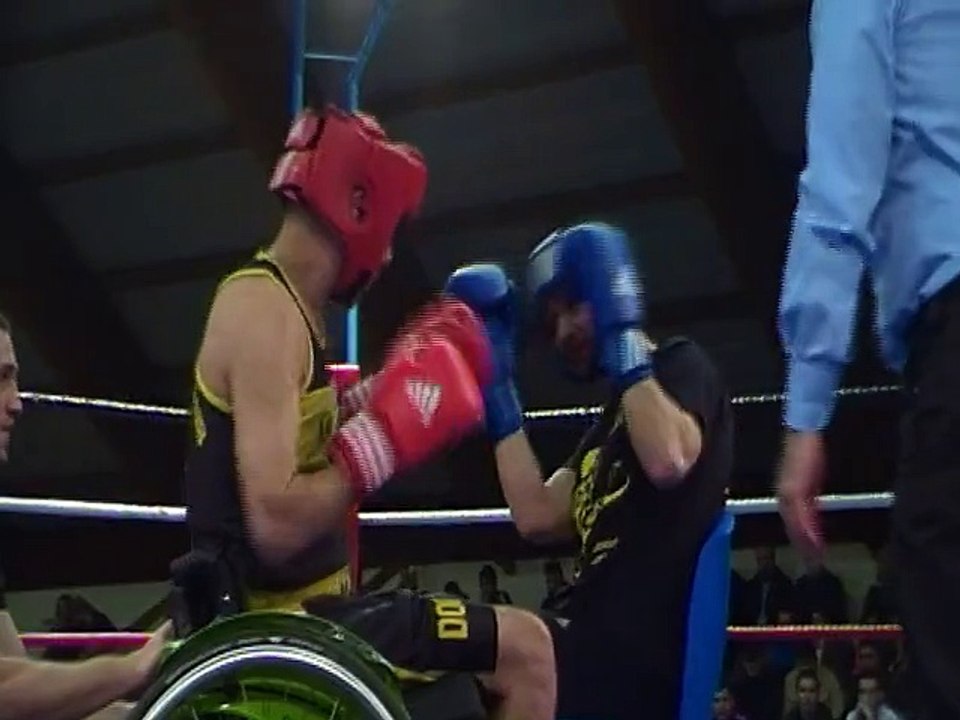 gala de boxe handi-boxe douai gayant azzedine et raph van elslande20/03/2015