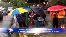 Paso de onda tropical genera lluvias principalmente en el Caribe