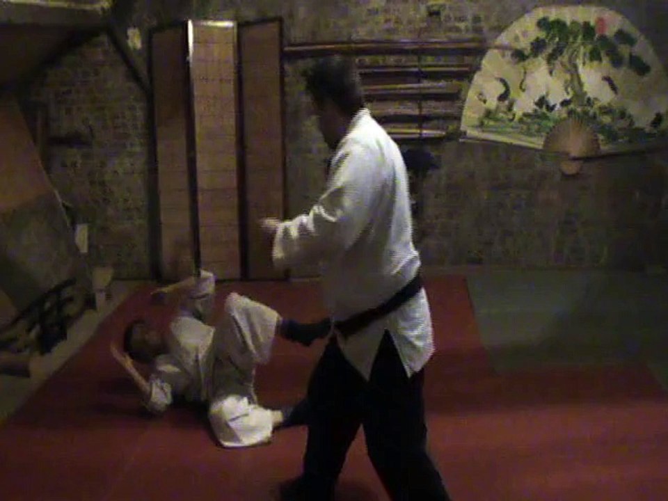 Sol contre debout : kakato geri