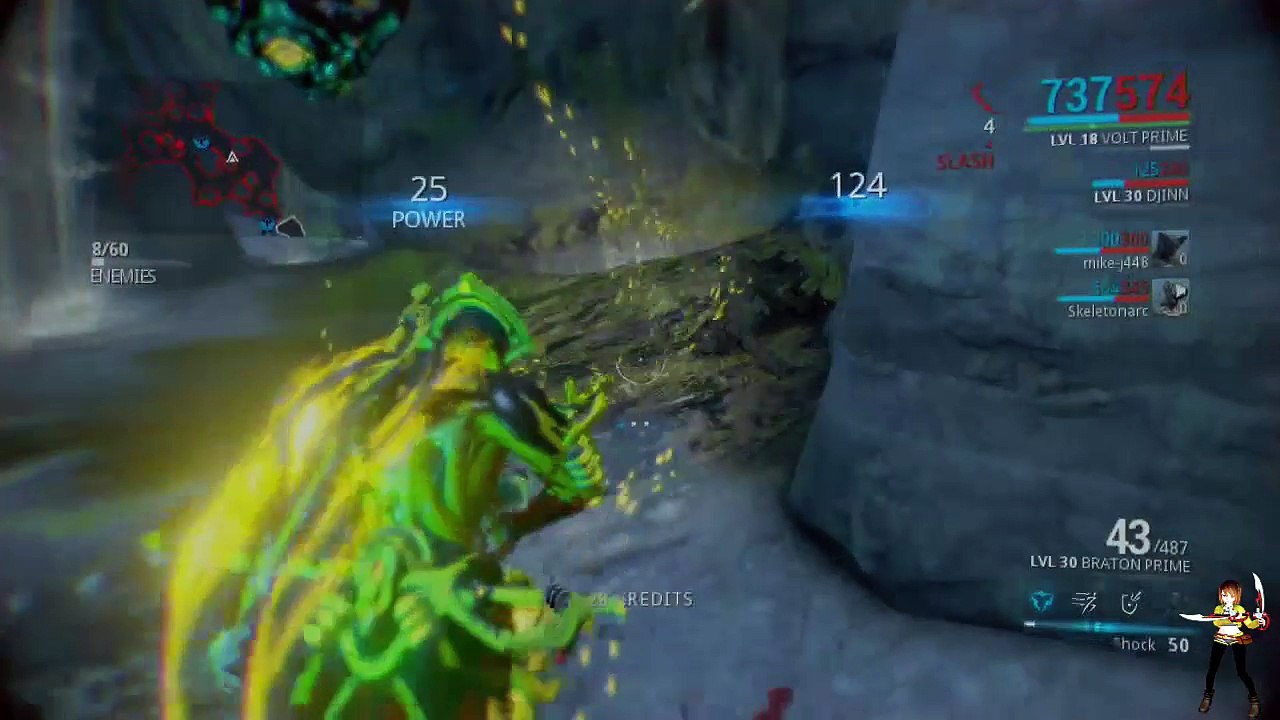 Warframe:Volt Prime Revision(Playstation 4)Español