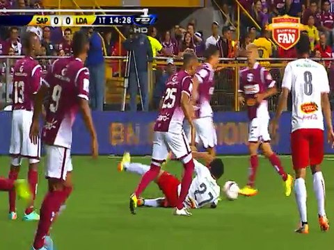 Gol Saprissa 0 - 1 Alajuelense