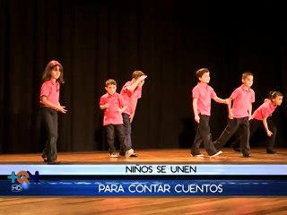 Niños alajuelenses ponen a prueba su creatividad para contar cuentos