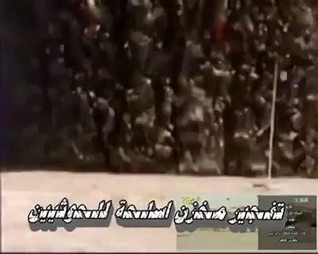 (طيار سعودي يستعرض في اليمن امام الحوثيين (عاصفة الحزم