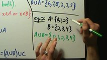 Intermediate Algebra - Set Unions - Definition, Properties, 3 Examples