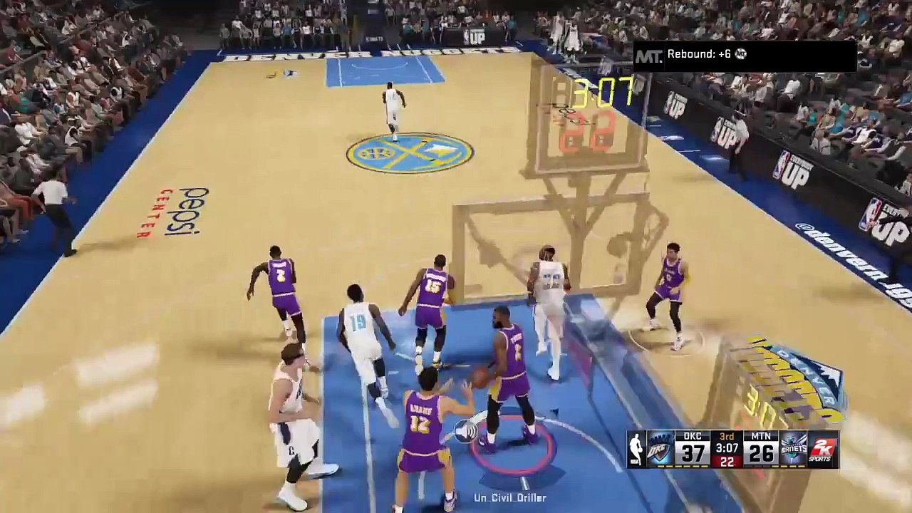 MyTeam-75 overall and Down