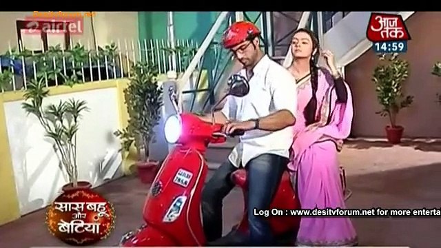 Saathiya Mein Ahem Aur Gopi Ne Ki Scooter Raam Piyari Ki Sawari 1st April 2015