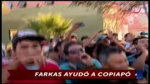 Leonardo Farkas fue recibido entre aplausos y bocinazos en Copiapó - CHV Noticias