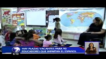 Organización busca 90 maestros bilingües para trabajar en EE.UU