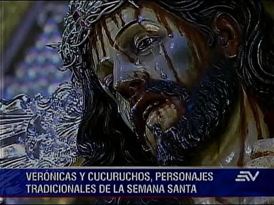 Cucuruchos y Verónicas en procesión