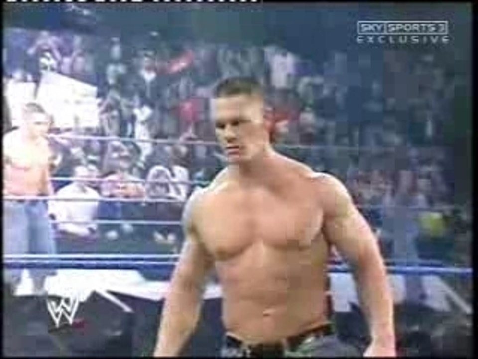 Hbk and Cena attack Batista e Undertaker