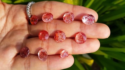 Strawberry Quartz (Lepidocrocite Quartz)