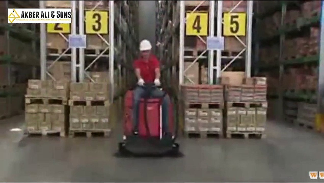 Video, Slalom, small sweeper machinesales scrubbers, sweepers, street sweepers trade, vacuum cleaner