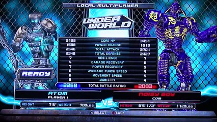 Real Steel(Gigantes de Aço) - Demonstrando - UFC de Robôs?