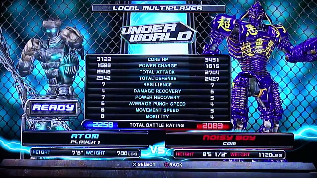 Real Steel(Gigantes de Aço) - Demonstrando - UFC de Robôs?
