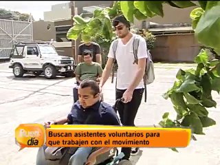 Buscan voluntarios para asistir a personas con discapacidad
