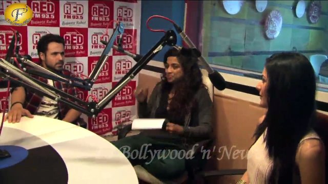 EMRAN HASHMI VIST RED FM STUDIO FOR MOVIE ''MR. X