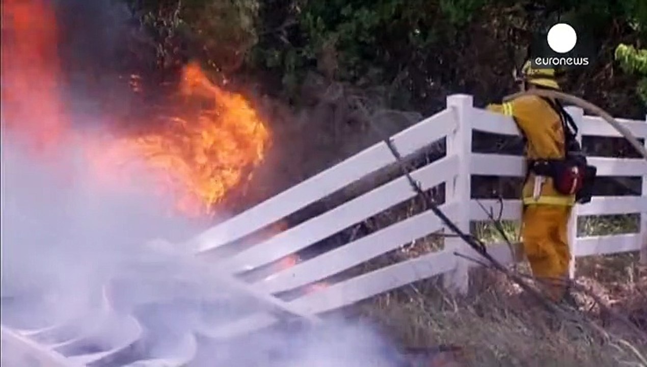 Waldbrand in kalifornien bisher nicht unter kontrolle
