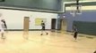 Badass High School White Boy Basketball Dunk