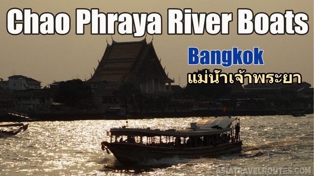 Chao Phraya River Boats