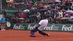 Dance battle between Monfils and Lokoli at Roland Garros - YouTube