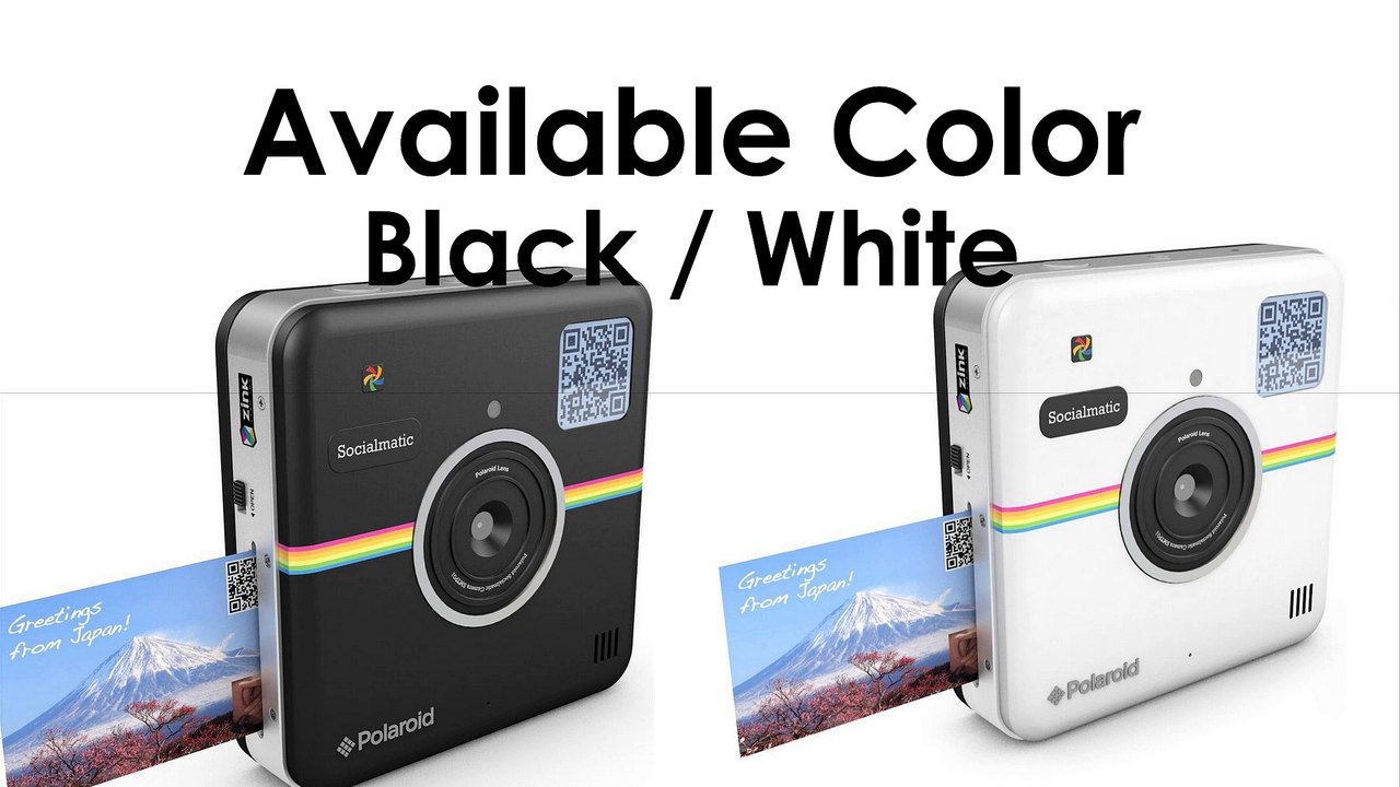 Polaroid Socialmatic 14MP Wi-Fi Digital Instant Print & Share Camera