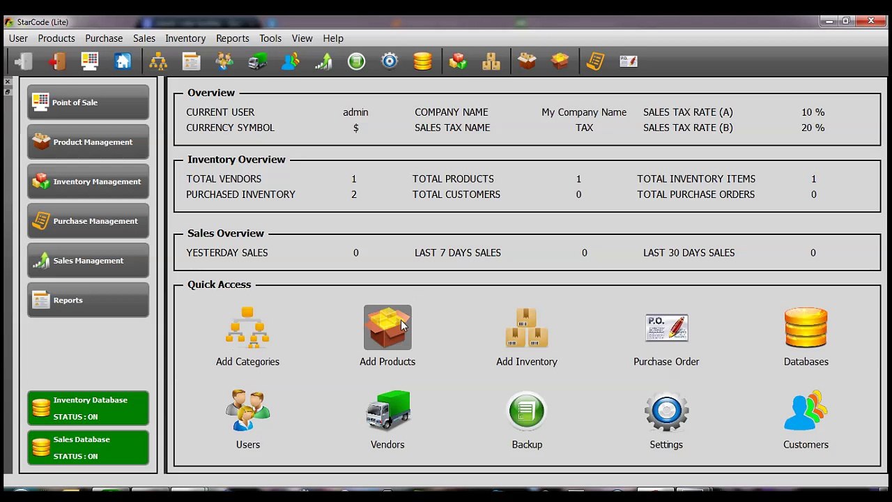 StarCode Adding Product