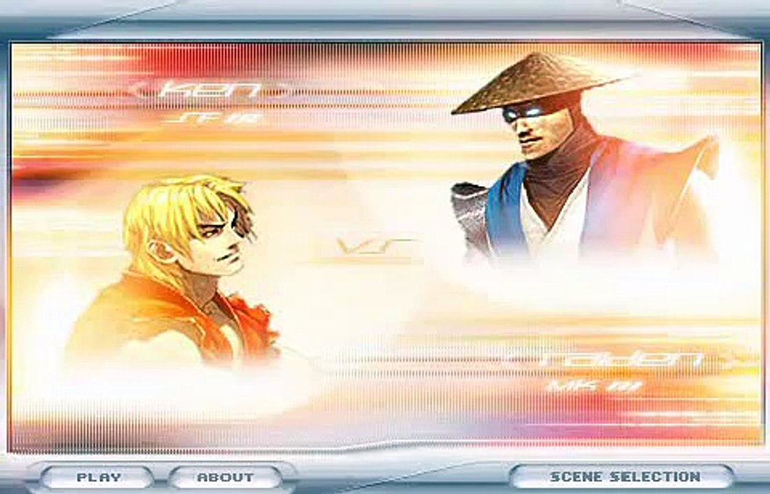 MK vs SF 1 (Raiden vs Ken)