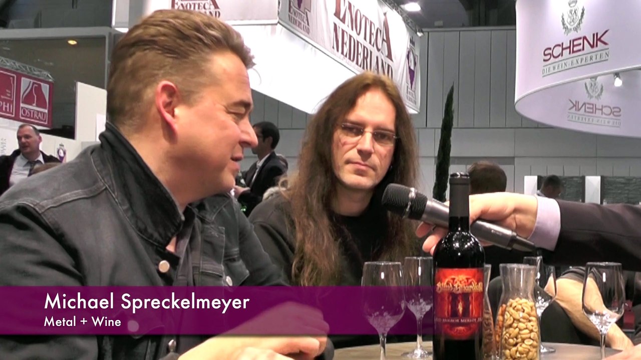 Metal and wine - prowein 2015